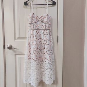 Lulu's Ivory Lace Dress NWOT